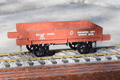NBR Dumb Buffered 9ft wheelbase Ballast Wagon (Dia 29B).