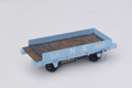 NBR Dumb Buffered 11ft wheelbase Ballast Wagon (Dia 30B).